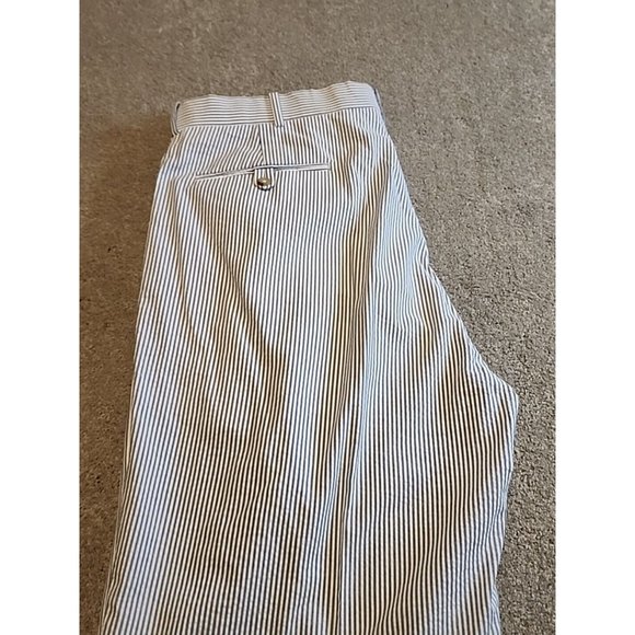 POLO RALPH LAUREN Men's  35 X 32 Blue & White Striped Pants Preppy Lawn Outdoor - Picture 11 of 14